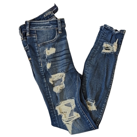 NWT American Eagle super hi rise jegging size 2 - Picture 6 of 10